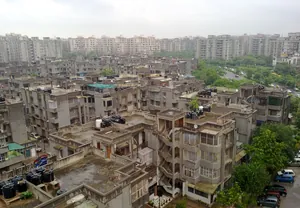 View of DDA Flats from Rooftop - panoramio.jpg