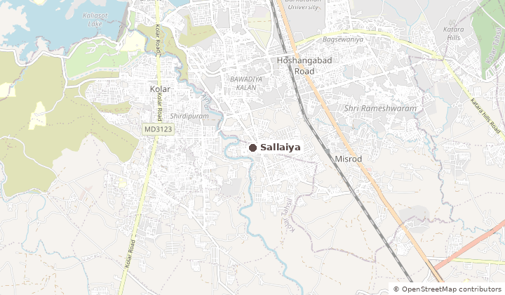 Map of Sallaiya in Bhopal