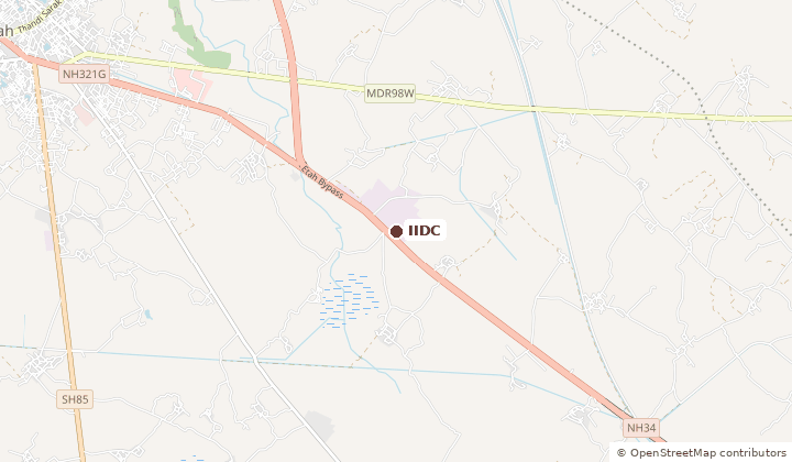 Map of IIDC in Etah
