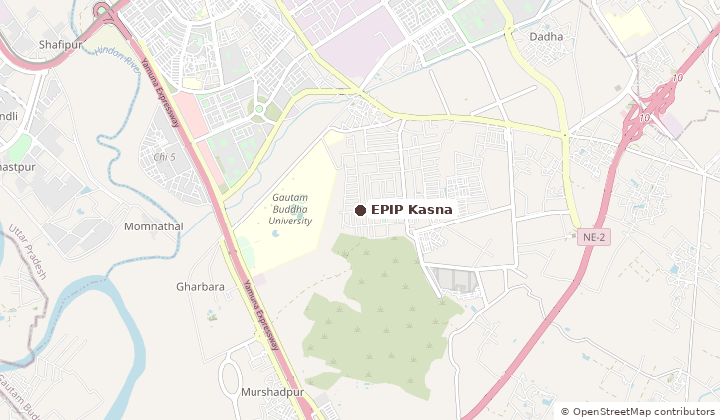 Map of EPIP Kasna in Gautam Buddha Nagar