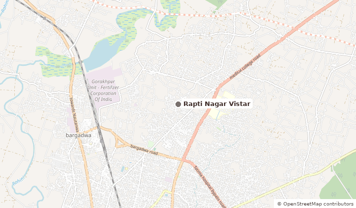 Map of Rapti Nagar Vistar in Gorakhpur