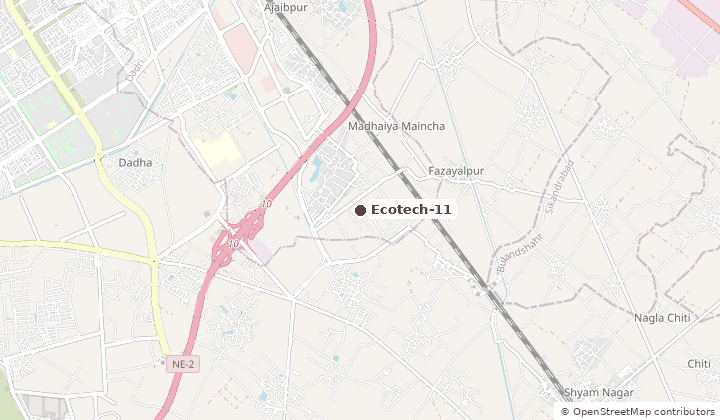 Map of Ecotech-11 in Greater Noida