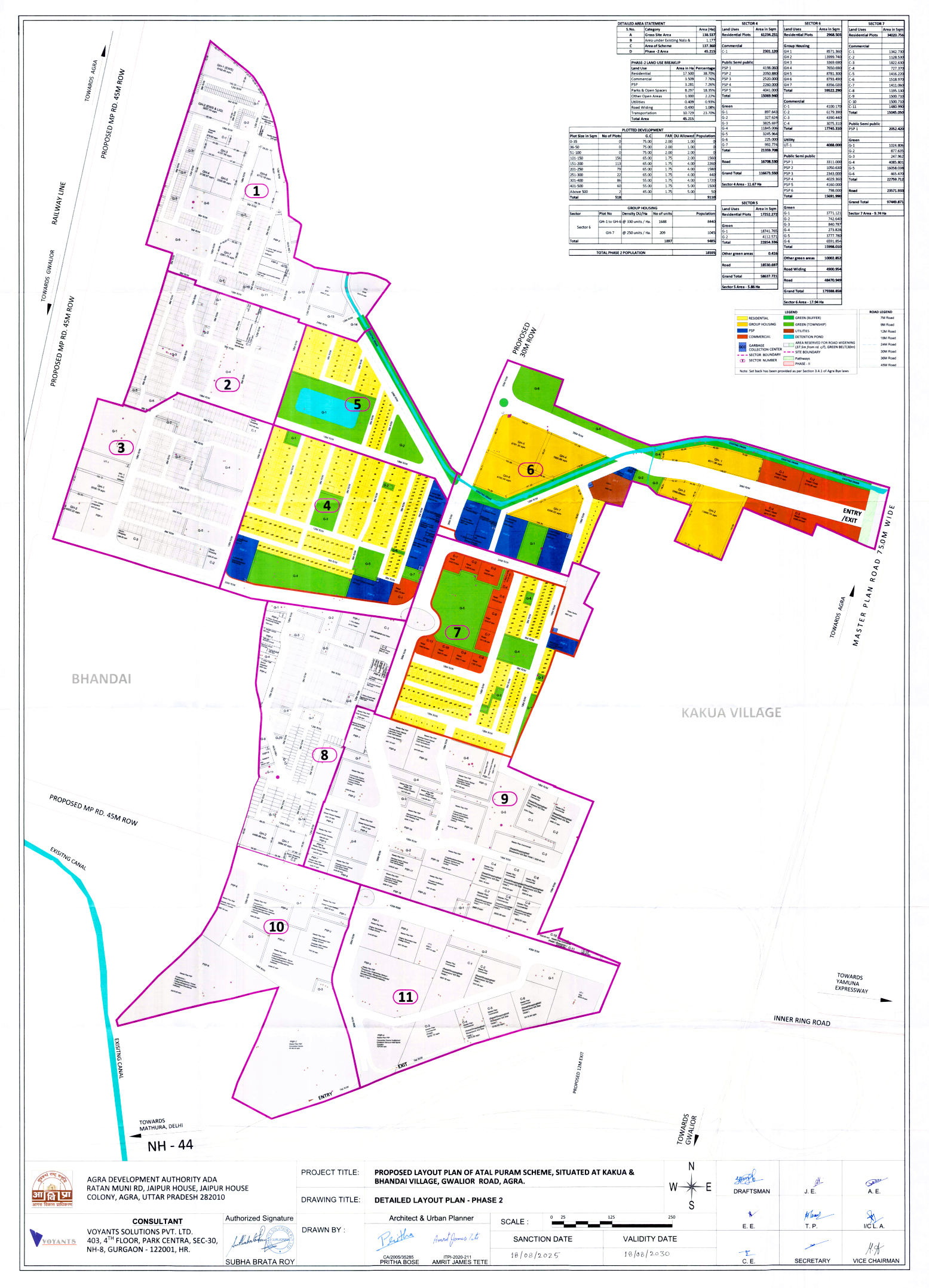 Phase 2 layout plan, as filed with UP-RERA