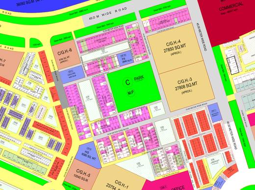 Where the Pocket C properties sit