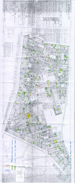 Sector 23, Gurugram - HSVP layout and demarcation plan