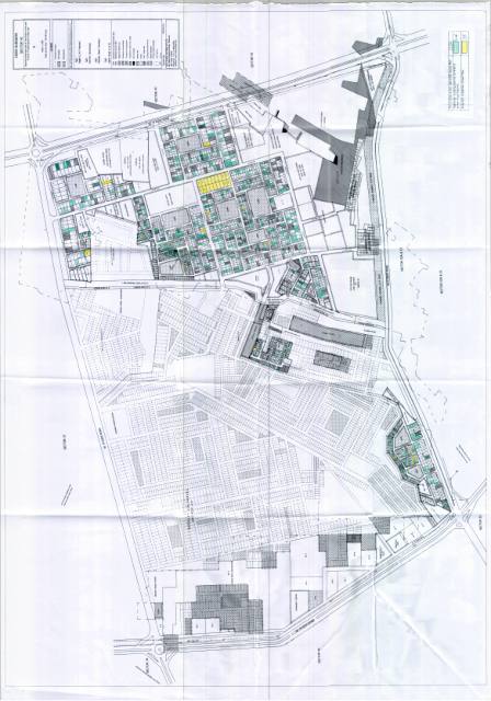 Sector 43, Gurugram - HSVP layout and demarcation plan