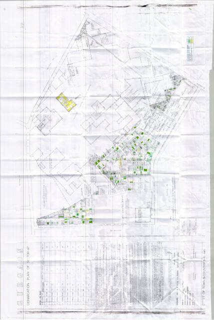 Sector 47, Gurugram - HSVP layout and demarcation plan