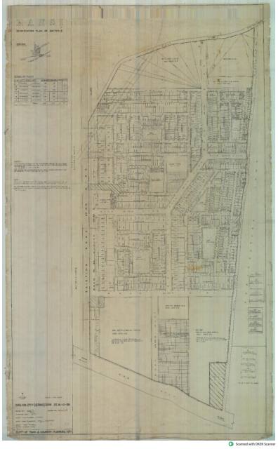 Sector 5, Hansi - HSVP layout and demarcation plan