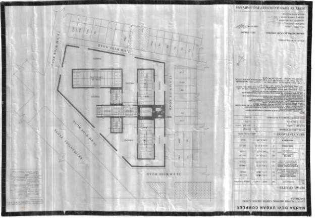 Sector 6, Panchkula - HSVP layout and demarcation plan