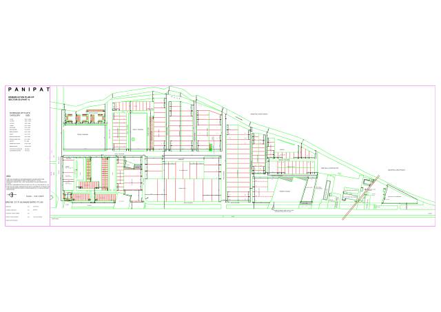 Sector 25, Panipat - HSVP layout and demarcation plan