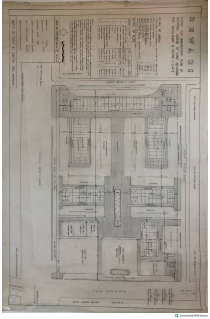 Sector 1, Rewari - HSVP layout and demarcation plan