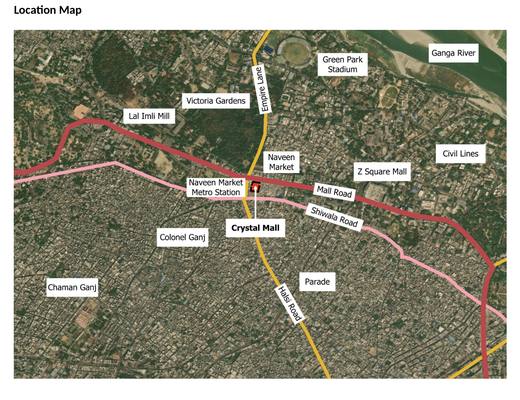 Crystal Mall, on KDA's map