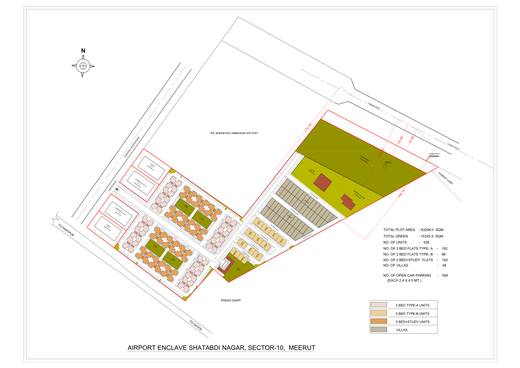 Airport Enclave, Shatabdi Nagar Sector-10 — 528 units