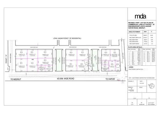 Commercial land, Pocket-B, Ram Manohar Lohiya Nagar, Hapur Road