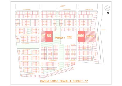 Ganga Nagar Phase-II Pocket-J