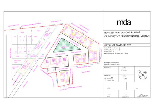 Pocket-G, Pandav Nagar — MIG and LIG flats