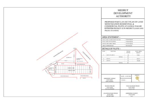 Residential and commercial plots, Ganga Nagar Extension Pocket-X