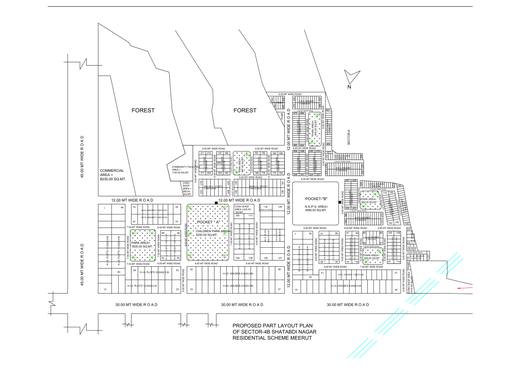 Sector-4B, Shatabdi Nagar residential scheme