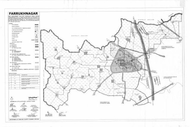 Farrukhnagar, Gurugram district - final development plan 2031, Town and Country Planning Haryana