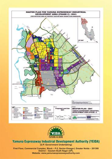The YEIDA master plan to 2041