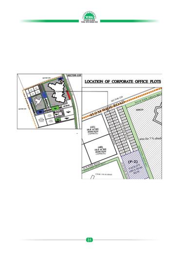 Where the corporate office plots sit